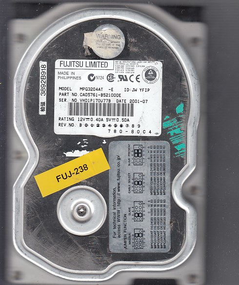 fujitsu mpg3204at