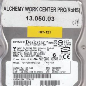 Hitachi HDS728080PLAY20 82.3GB