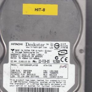 Hitachi HDS728040PLAT20 40GB