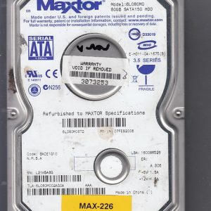 Maxtor 6L080M0 80GB