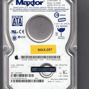 Maxtor 6L250M0 250GB