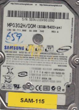 Samsung MP0302H/DOM 30GB