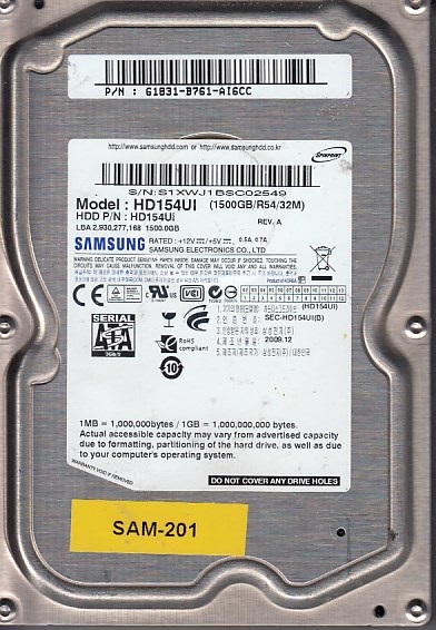 Samsung HD154UI 1500