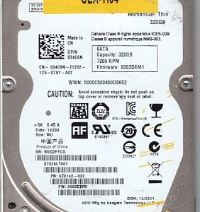 Seagate ST320LT007 320GB