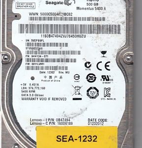 Seagate ST9500325AS 500GB