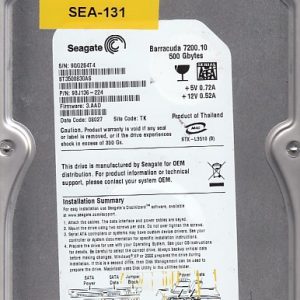 Seagate ST3500830AS 500gb