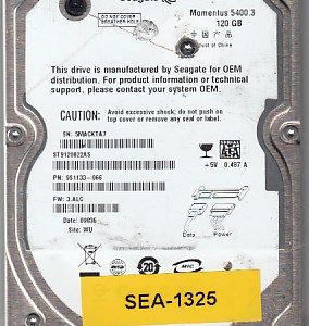 Seagate ST9120822AS 120GB