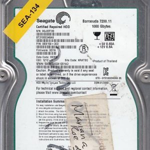 Seagate ST31000340AS 1000gb