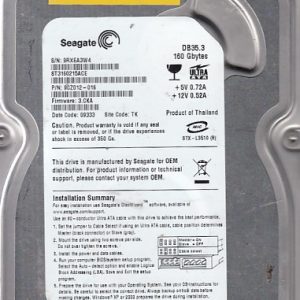 Seagate ST3160215ACE 160GB