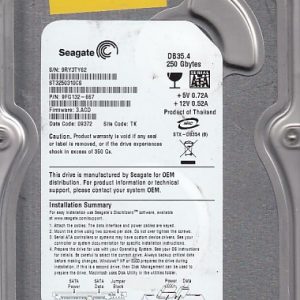 Seagate ST3250310CS 250GB