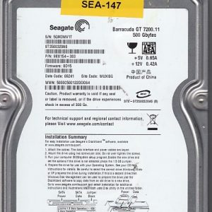 Seagate ST3500320AS 500GB