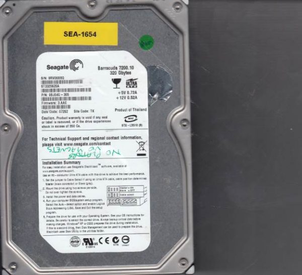 Seagate ST3320620A 320GB