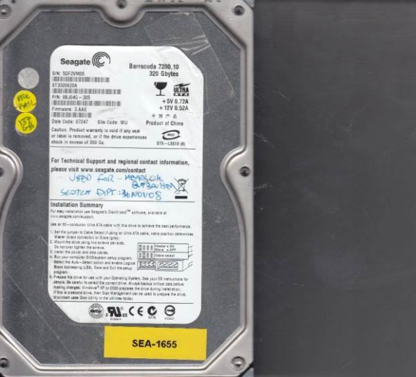 Seagate ST3320620A 320GB