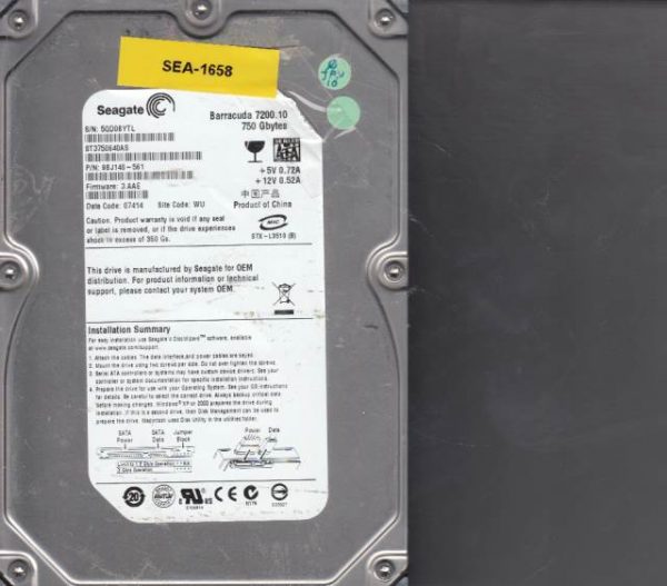 Seagate ST3750640AS 750GB