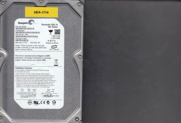 Seagate ST3320820AS 320GB