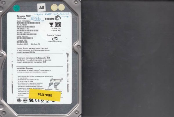 Seagate ST3160023AS 160GB