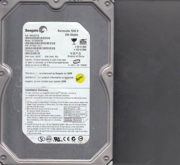 Seagate ST3250823A 250GB