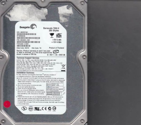 Seagate ST3250824A 250GB