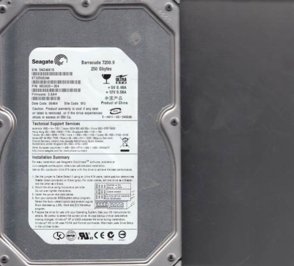 Seagate ST3250824A 250GB