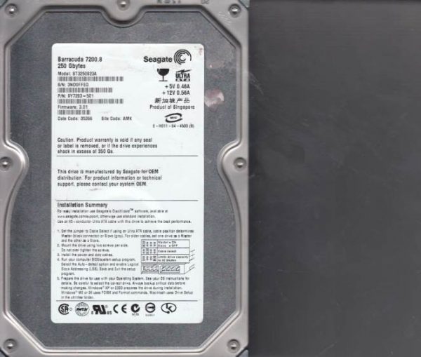 Seagate ST3250823A 250GB