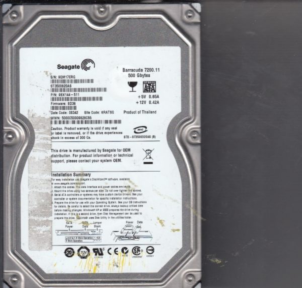 Seagate ST3500620AS 500GB