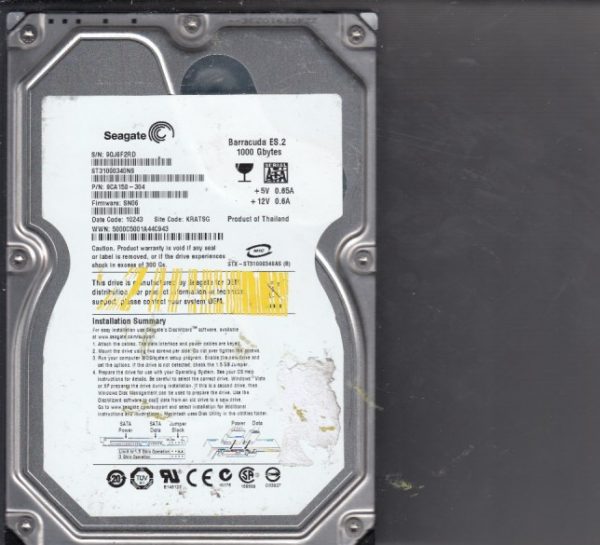 Seagate ST31000340NS 1000GB