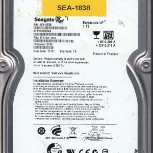 Seagate ST31000520AS 1TB