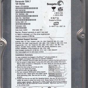 Seagate ST3120022A 120GB