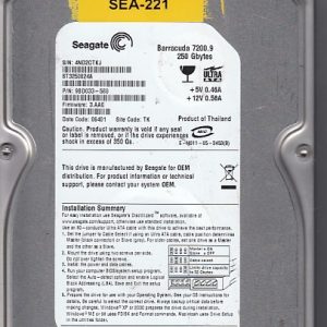 Seagate ST3250824A 250GB