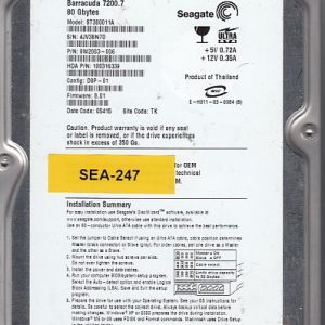 Seagate ST380011A 80GB