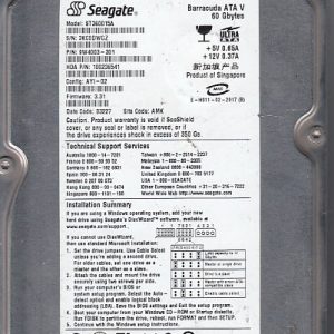 Seagate ST360015A 60GB