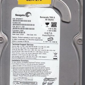 Seagate ST380211AS 80GB