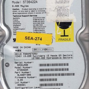 Seagate ST36422A 6.4GB