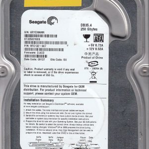 Seagate ST3250310CS 250GB