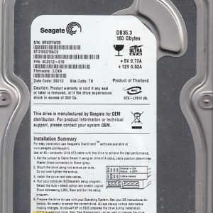 Seagate ST3160215ACE 160GB