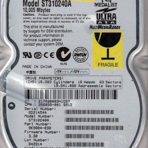 Seagate ST310240A 10GB