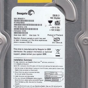 Seagate ST3160215ACE 160GB