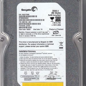 Seagate ST3250820SCE 250GB