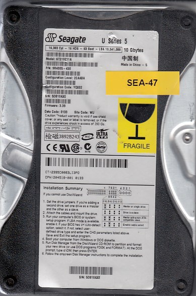 Seagate 9R4005-430 10GB