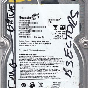 Seagate ST32000542AS 2TB