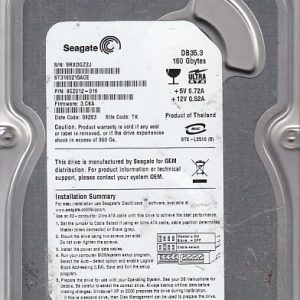 Seagate ST3160215ACE 160GB