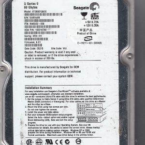 Seagate ST380012ACE 80GB