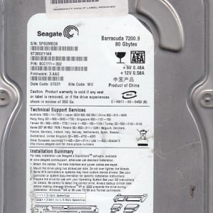 Seagate ST380211AS 80GB