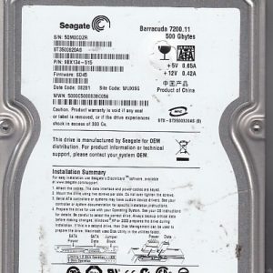 Seagate ST3500820AS 500GB