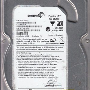 Seagate ST3160310CS 160gb