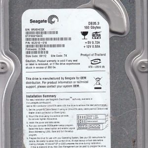 Seagate ST3160215ACE 160GB