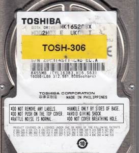 Toshiba MK1652GSX 160GB