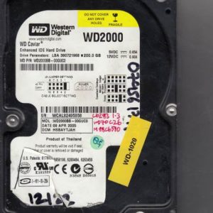 Western Digital WD2000BB-00GUC0 200GB