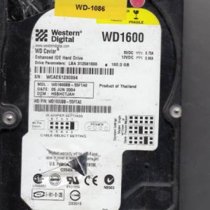 Western Digital WD1600BB-55FTA0 160GB