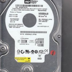 Western Digital WD5000AAJB-00YRA0 500GB